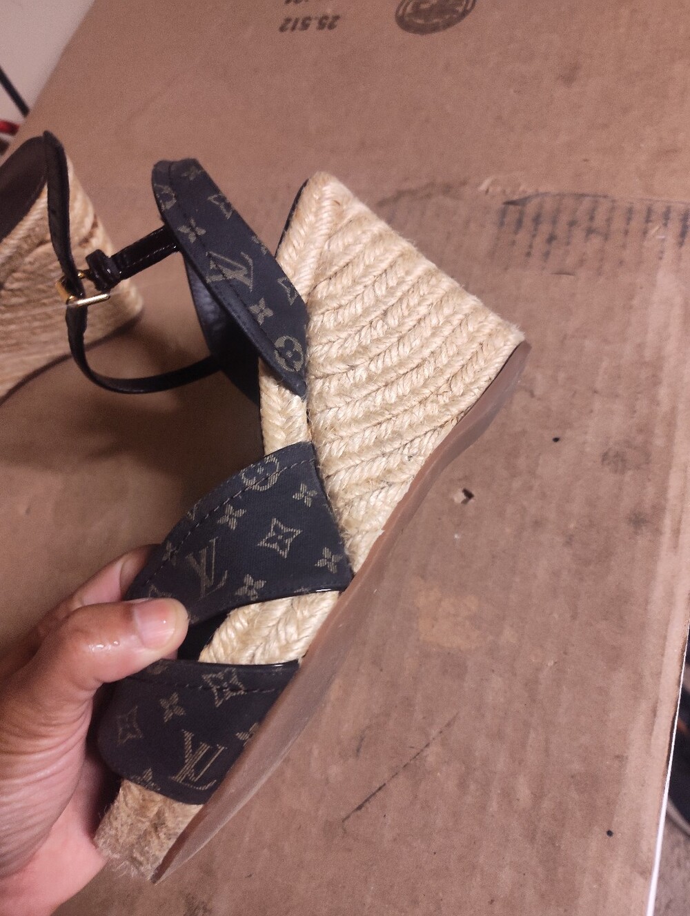 Louis Vuitton Marjoca Espadrille Wedge - Picture 11 of 14